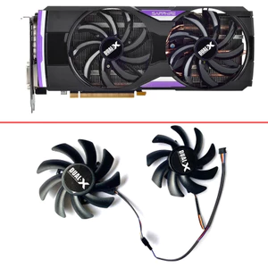 I [2 Chiếc MỚI 85MM 4PIN Quạt Làm Mát FD7010H12S FDC10H12S9-C R9-270X 2GB Quạt Làm Mát Kép Cho XFX R9 285 / 280 / 290 / 290X / 280X RX 480 / 470] *
