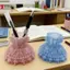 Hộp lưu trữ phong cách váy công chúa Lolita 1 mảnh để bàn Hộp đựng bút đựng mỹ phẩm cho phòng bé gái VN