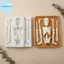 Pufangbliss Skeleton Halloween Skeleton Body Khuôn Silicon Fondant Bánh Trang Trí Dụng Cụ Sugarcraft Kẹo Đất Sét Sô Cô La Gumpaste Khuôn VN
