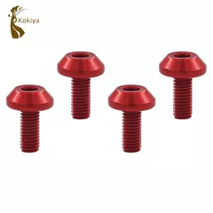 4 Bình Nước Lồng Vít Bu Lông M5x12mm Giá Đỡ Chai Tay Cầm Nâng Vít, Xe Đạp Vít Ấm Siêu Tốc Giá Đỡ Vít