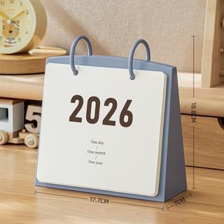 Lịch TUYỆT VỜI 2026, Giấy dày Knickknacks Lịch để bàn, Xuất hiện cao sáng tạo Lịch trình đơn giản Đồ dùng học tập