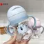 Cốc cho bé 250ml có ống hút Học tập cho ăn Cốc tập uống nước VN