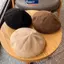 MAKY Thu Đông Mới Len Thời Trang Phong Cách Anh Họa Sĩ Mũ Retro Đa Năng Beret VN