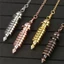 ZENZON Phù Thủy Tâm Linh Pendulos, Năng Lượng Dowsing Con lắc Isis, Phụ Kiện Vòng Cổ Chỉ Thiền Xoắn Ốc Đồng Nón Kim Loại Con lắc Nữ