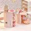 Photoframe Hộp đựng mỹ phẩm xoay 360 độ Chống bụi Đa chức năng để trang điểm Vanity Storage VN