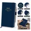WANYEDI Công cụ lập kế hoạch hàng tuần, Ruy băng Bookmark Pen Loop 2027 Sổ tay lập kế hoạch, Dây đàn hồi da sắp xếp lịch trình hàng ngày
