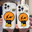 Ốp lưng tương thích cho iPhone 17 Air 16 15 14 13 12 11 Pro X XR XS Max SE 2020 6 7 8 Plus Kem gợn sóng viền cong Họa tiết thiết kế sáng tạo NYKB260