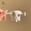 Ngộ nghĩnh Ma Đầu Lâu Tóc Stis Skeleton Kẹp Tóc Nữ Kẹp Tóc Mũ Phụ Kiện Phụ Kiện Tóc [Mina]