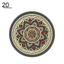 < CarFashion > Thảm chơi Game 3D hình tròn Bohemian cổ điển Thảm lót chuột Thảm chống trượt