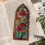 GETVOW Sun Catcher Vật trang trí, Dấu trang cửa sổ màu mờ họa tiết mơ mộng, Dấu trang trí tài khoản tay có đèn phong cách Retro Light Flow Shadow Trang trí phân trang Mark Trang trí nội thất