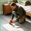 Công cụ sàn gỗ Công cụ sàn đa năng hạng nặng Nylon Khối lắp đặt cho Lvp Hardwood Spc Plank jiwvn