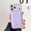 2IN1 Silicon Lỏng Cho Ví Dành Cho iPhone 17 16 14 13 12 Đựng Thẻ Cho Ví Nam Châm Thời Trang Tương Thích