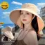 TMOY Nữ Mùa Hè Mũ Buet Có Khăn Choàng Nhẹ Thoáng Khí Mặt Ne Bảo Vệ Mũ Chống Nắng Thiết Kế Mũ Đi Biển Du Lịch TMOY