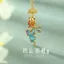 May Mắn Koi Vòng Cổ May Mắn Phong Cách Trung Hoa Men Mặt Dây Chuyền Đơn Giản Đa Năng Cao Cấp Niche Ánh Sáng Sang Trọng Thanh Lịch Xương Đòn Dây Chuyền