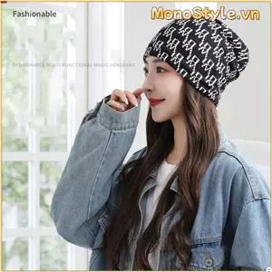 Khăn choàng cổ cotton mềm mại, thiết kế thời trang, bảo vệ cổ hiệu quả, phù hợp mùa thu và đông