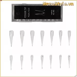 MONOSTYLE 140 Chiếc Dual Nail Forms, Full Cover Dragon Claw Gel Nail Molds, Thời Trang Acrylic Hawk Shape Có Thể Tái Sử Dụng Móng Tay Hình Dạng Nối Dài Cho Halloween