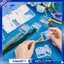 30 Chiếc Acrylic Thêu Floloss Drop, Trong Suốt Thêu Chỉ Sắp Xếp Slim Flos - Sợi Bobbins