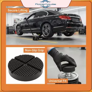 POWER Cao su hạng nặng Ja Pad Thiết kế chống trượt Nhiều kích cỡ để nâng ô tô Bảo trì sửa chữa ô tô.