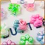 ĐIỆN 10 Chiếc Ngẫu Nhiên Mini Mèo Dễ Thương Móng Vuốt Pinch Vui Vẻ Đầy Màu Sắc Chất Làm Đầy Màu Sắc Để Giảm Áp Lực Phong Cách Hoạt Hình.