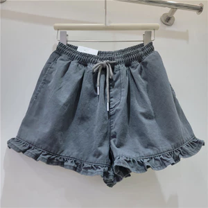 Thiết Kế Niche Nấm Cạnh Xếp Ly Quần Short Nữ Quần Dây Rút Eo Phù Hợp Với Mùa Hè 2026 Phong Cách Mới