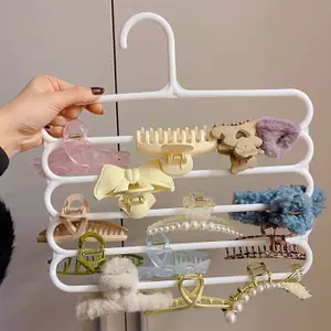 Bảo Quản Móng Vuốt Tóc Ra Tổ Chức Giá Đỡ Dung Tích Lớn Treo Tường Kẹp Tóc Móc Treo Không Gian Đa Năng Lưu Trữ Ra EMKK