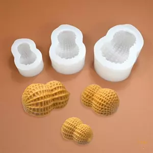 Stay Silicone Khuôn Nướng Bánh Hình Đậu Phộng Cho Bánh Sô Cô La Kẹo Làm Món Tráng Miệng