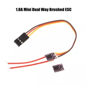 Littleloves1 1S 1.8A Dual Way Brushed ESC Bộ điều khiển tốc độ điện tử Động cơ cốc rỗng Mini Way Brushed cho DIY RC Model Máy bay ô tô VN