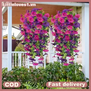 Littleloves1 Nhân Tạo Sáng Vinh Quang Treo Tường Mô Phỏng Hoa Mây Trang Trí Nhà Cửa Ngoài Trời Tiệc Cưới Sân Vườn Trang Trí VN