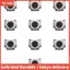 10 Chiếc Micro-Switch L R Nút Công Tắc LR Bấm Microswitch Cho Switch NS Cần Điều Khiển