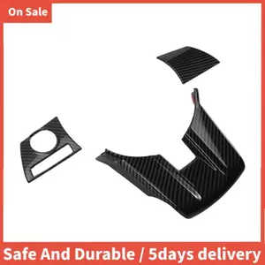 Tay Lái Ô Tô Núm Bao Viền Sợi Carbon ABS Cho Xpander 2022 2023