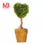 Quả bóng cỏ sân vườn bằng nhựa Cây trồng khô để trang trí tiệc cưới (Hình trái tim)