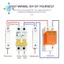 MCB C Curve TOB1Z-63 2P 63A DC 600V Bộ ngắt mạch cực đơn cho cầu chì hiện tại PV