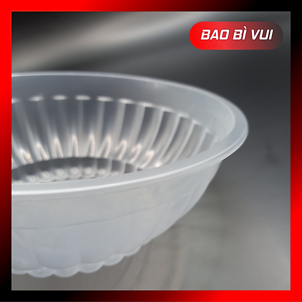 [Lốc 50 ] Chén dùng 1 lần, chén nhựa tiện dụng -  BAO BÌ VUI