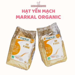 Hạt Yến Mạch Ăn Dặm Cho Bé, Yến Mạch Markal Organic Ăn Dặm Giảm Cân An Toàn