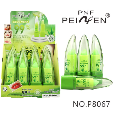 Son môi dưỡng ẩm thay đổi màu Penifen Aloe Vera Dưỡng ẩm lâu trôi Dễ dàng tô màu Son môi không phai màu [Hàng có sẵn Vận chuyển nhanh]