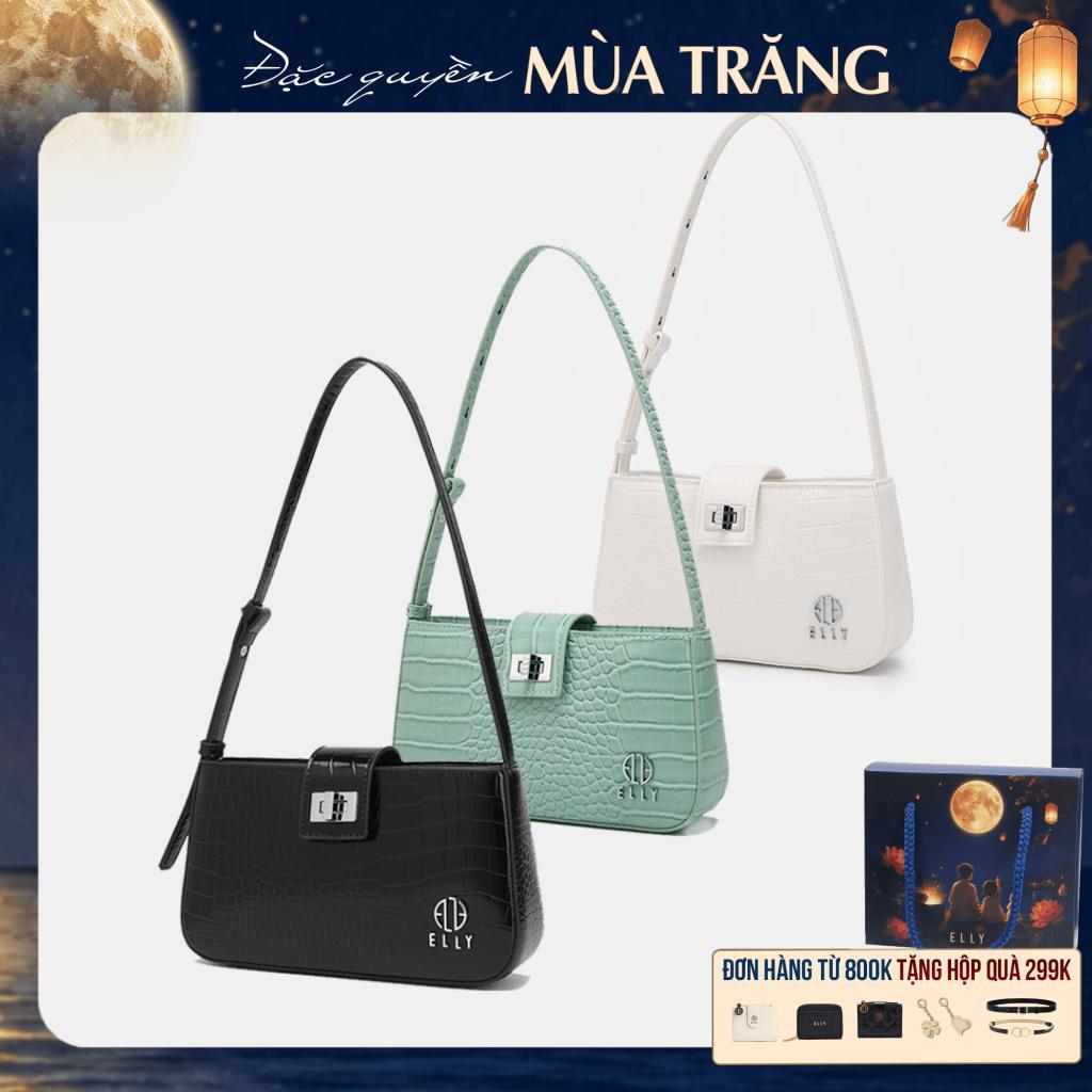 Túi xách nữ thời trang ELLY EL246 đeo vai xách tay da tổng hợp cao cấp chính hãng