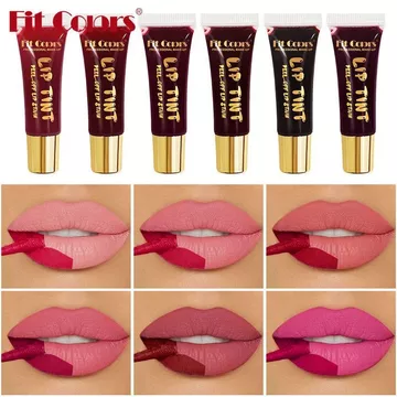 Son bóng Fit Colors dạng tuýp mềm, hiệu ứng lì, màu son bền lâu, 6 màu có sẵn 20260912