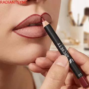 Bộ lót môi RADIANTSYNC, Bộ son môi mờ lâu trôi mờ, Bộ son môi công thức phun sương mềm 12 màu di động Bộ son môi khỏa thân họa tiết nhung cho 12 cái / bộ Bộ sưu tập trang điểm