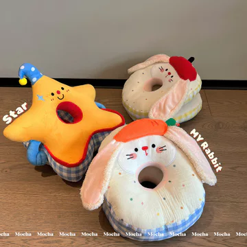🔥ôm ấp Phụ kiện phòng ngủ gối thú bông gối tựa gối ôm Ngôi Sao Dễ Thương Thỏ Thoáng Mát Băng Lụa Ngủ Gối Sang Trọng Gối Văn Phòng Nghỉ Trưa Sinh Viên Ký Túc Xá Nằm Gối Ngủ Nữ