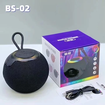 Loa Bluetooth không dây BS-02 Loa Mini di động ngoài trời Loa siêu trầm thẻ di động Loa Bluetooth
