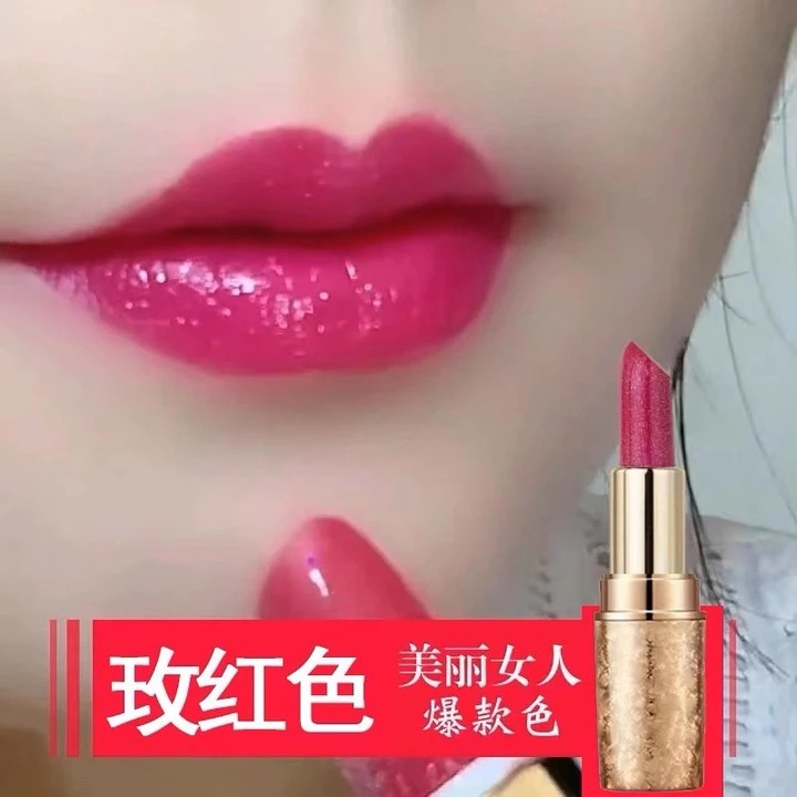 Hoa Hồng Đỏ Son Môi Chính Thức Chính Thức Thương Hiệu Lớn Rồng Màu Trái Cây Barbie Hồng Đào Hồng Dưỡng Ẩm Môi Men Nữ Màu Lâu Dài