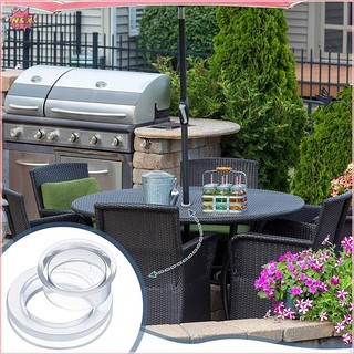 N & X Silicone Patio Bàn Ô Lỗ Vòng Cắm Và Nắp Bộ Kính Ngoài Trời Sân Bàn Sân.
