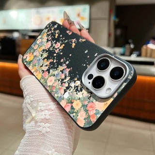 Ốp điện thoại họa tiết tranh sơn dầu thời trang cho Samsung Galaxy S25 S24 S23 S22 S21 Ultra S25 Plus S24 S23 S21 S20 FE ins Style Da dễ thương TPU Flower Soft Cover