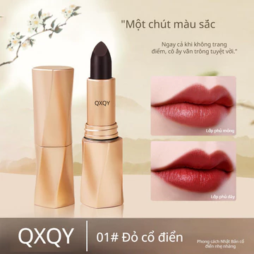 Son môi không màu Son lì Kết cấu nhung lì Son bóng lâu trôi và bền màu Trang điểm môi Son lì không dính cốc Son bóng thanh lịch Tăng cường màu sắc lâu trôi Người lớn