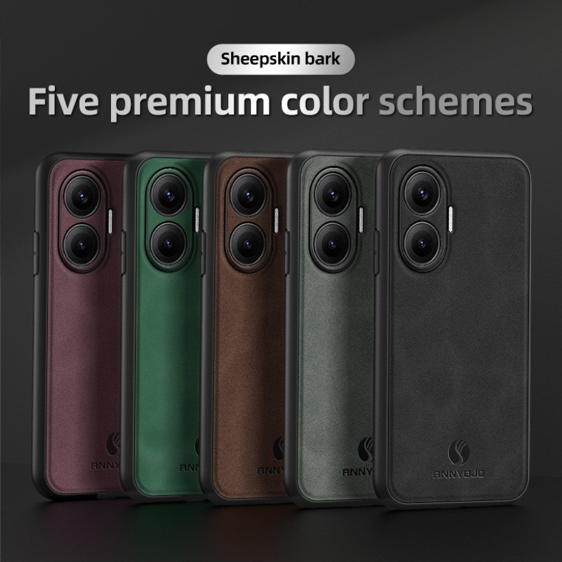 Ốp điện thoại Trơn Mờ Cho Redmi Turbo 4 Pro Ốp điện thoại Tích Hợp Nam Châm Tấm Da PU Cứng Ốp điện thoại Mờ Cho Redmi Turbo 4