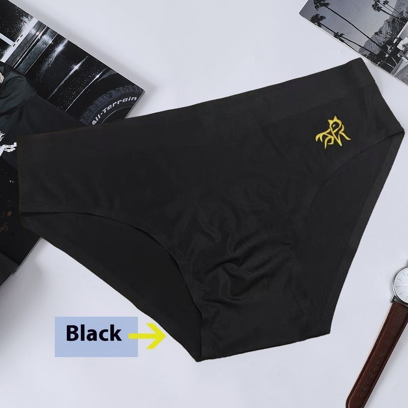 Quần lót Ice Silk Cool Quần lót siêu mỏng Quần lót màu trơn