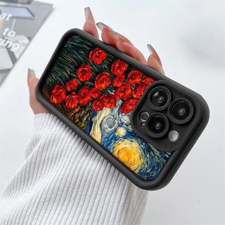 Ốp Điện Thoại Hoa Hướng Dương Bầu Trời Đầy Sao Retro Cho OPPO Reno 13F 12F 13 12 14 Pro 5G A3 A5 Pro A3X A5X 5G Vỏ Silicon Mềm Bảo Vệ Camera Matte Chống Sốc Nhiều Bước TPU