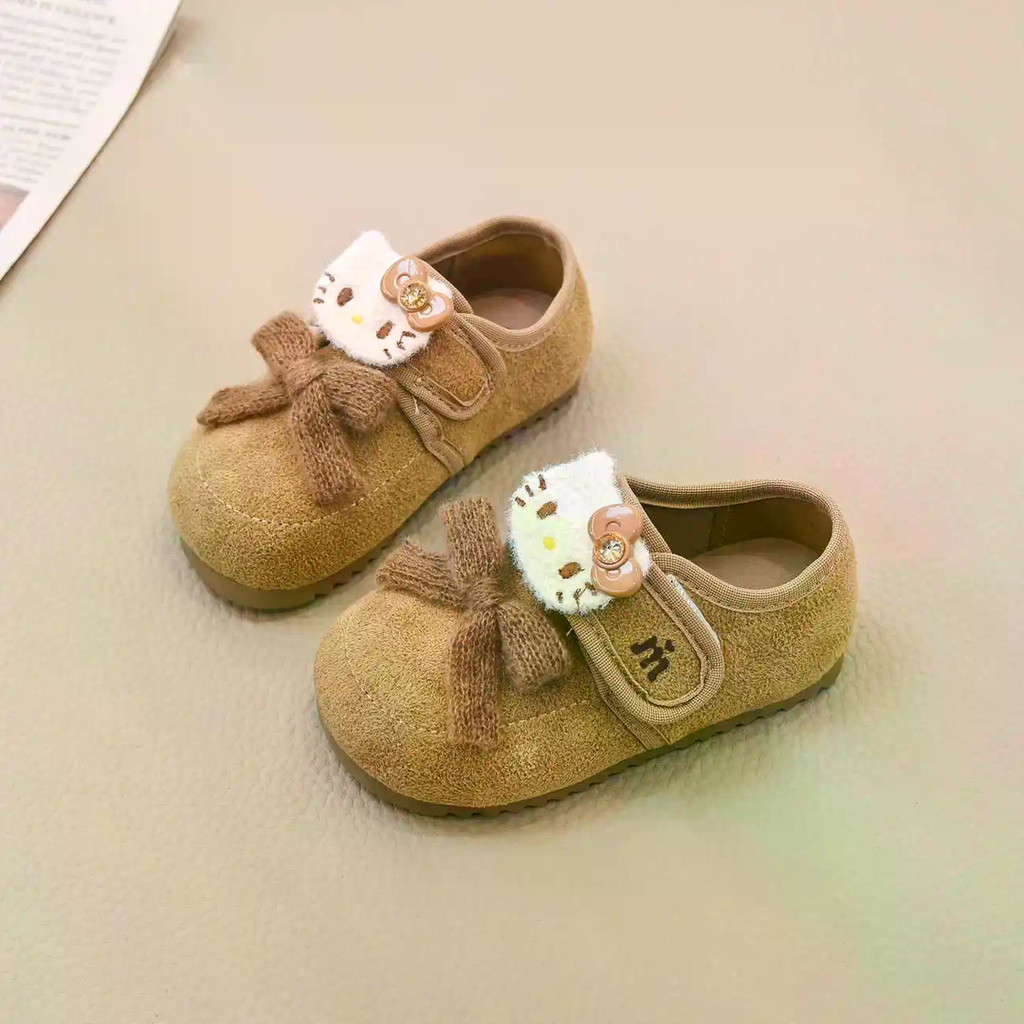 Kt Nơ Thời Trang Bé Gái Birkenstock Giày Phong Cách Mới Xuân Thu Trẻ Em Bé Trai Bé Gái Bé Công Chúa Giày Đế Mềm Thoáng Khí