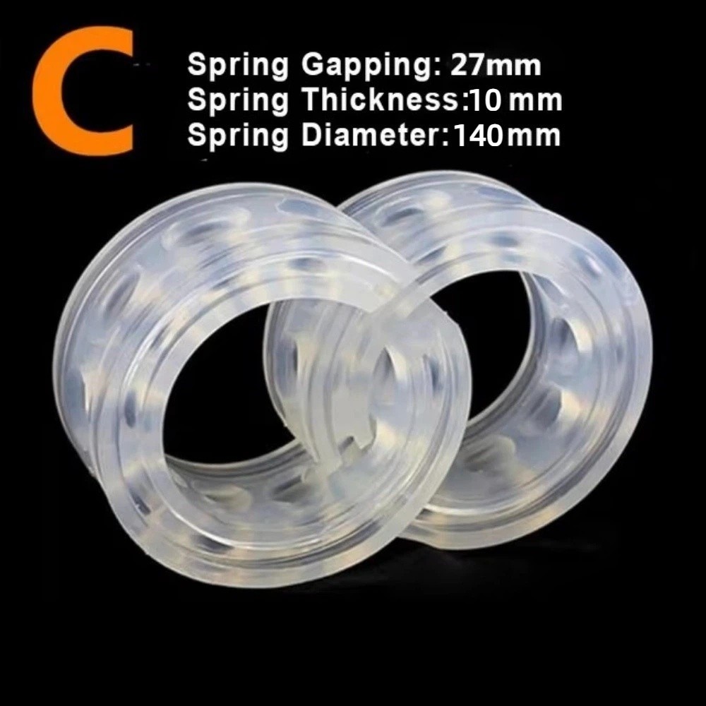 ORDOBOX 2 chiếc giảm xóc ô tô, đệm cản lò xo đa năng loại A/B/C/D, chống ồn, giảm va đập cho xe ô tô, xe tải, SUV, Jeep