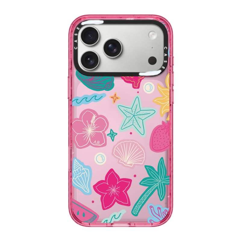 CASECASE X Đầy Màu Sắc San Hô Hồng Fizz Màu Sắc Trong Suốt Cứng Hút Từ Tính Tác Động Dành Cho Apple IPhone 12 13 14 15 16 17 Pro Max Air Plus Có Hộp